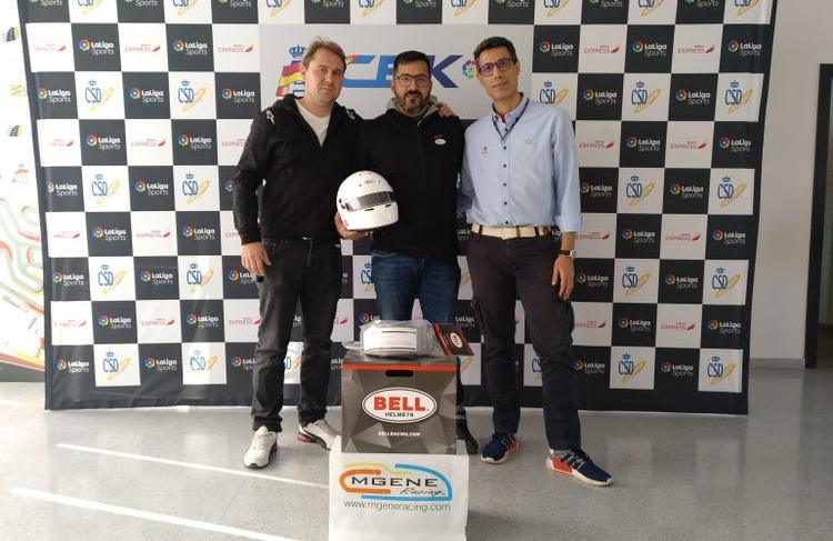 Bell Helmets y MGeneracing, nuevos colaboradores del Campeonato de España LaLiga Sports, sortearán y regalarán cascos y viseras