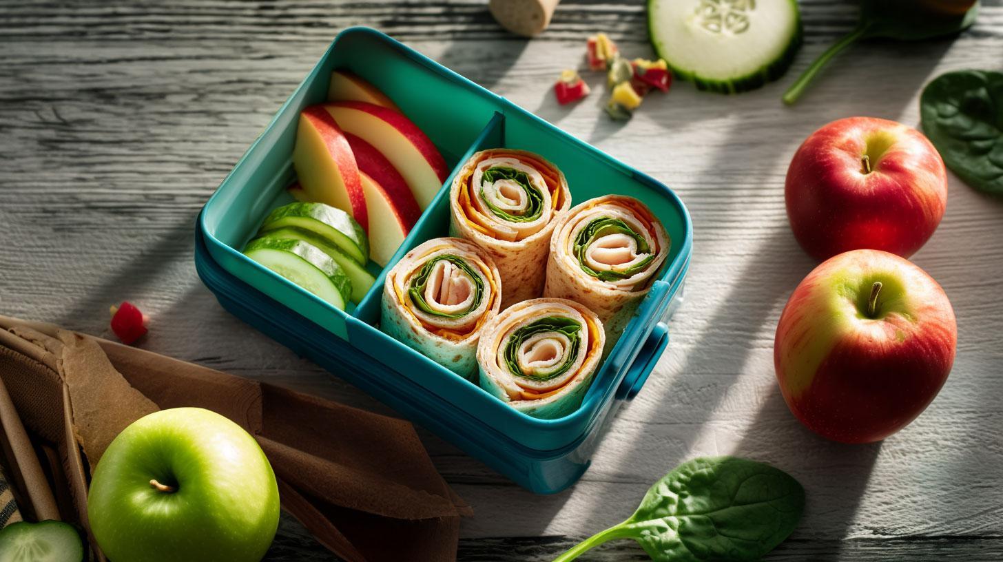 Mini Turkey &amp; Cheese Roll-Ups