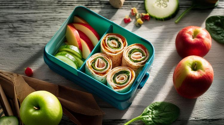 Mini Turkey & Cheese Roll-Ups