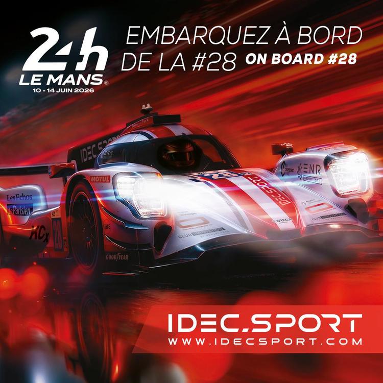 Le Mans › IDEC Sport retransmite la cámara a bordo del #28