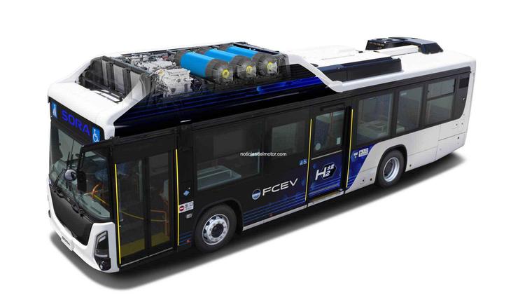 TOYOTA PRESENTA EL NUEVO AUTOBÚS DE HIDRÓGENO “SORA”