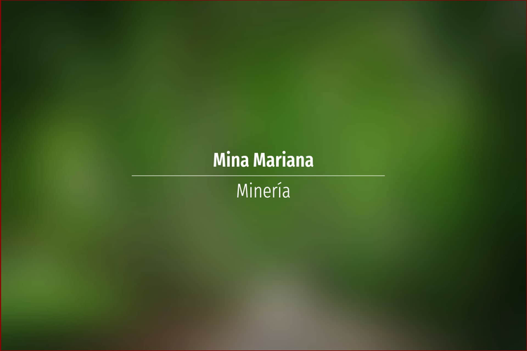 Mina Mariana