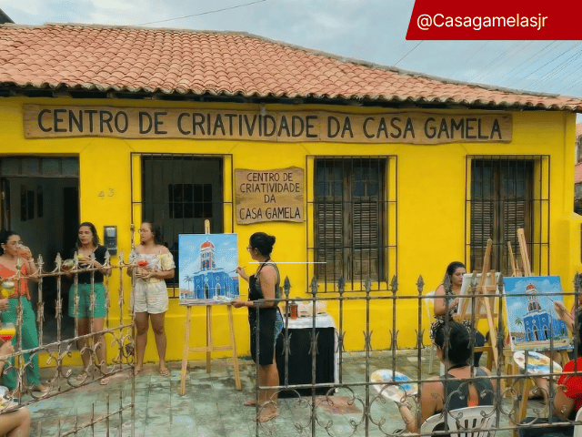 Casa Gamela lança Centro de Criatividade e fortalece cena cultural de São José de Ribamar