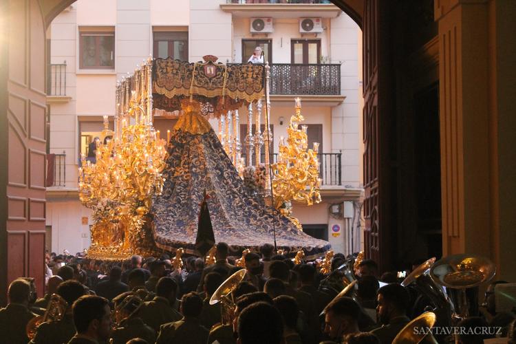 La Virgen de la Paloma vuelve a reinar en Málaga