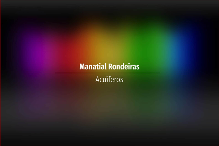 Manatial Rondeiras