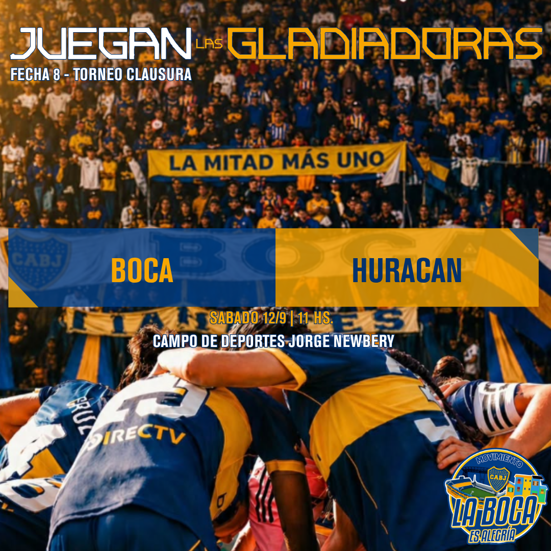 Sábado de Gladiadoras ante Huracan