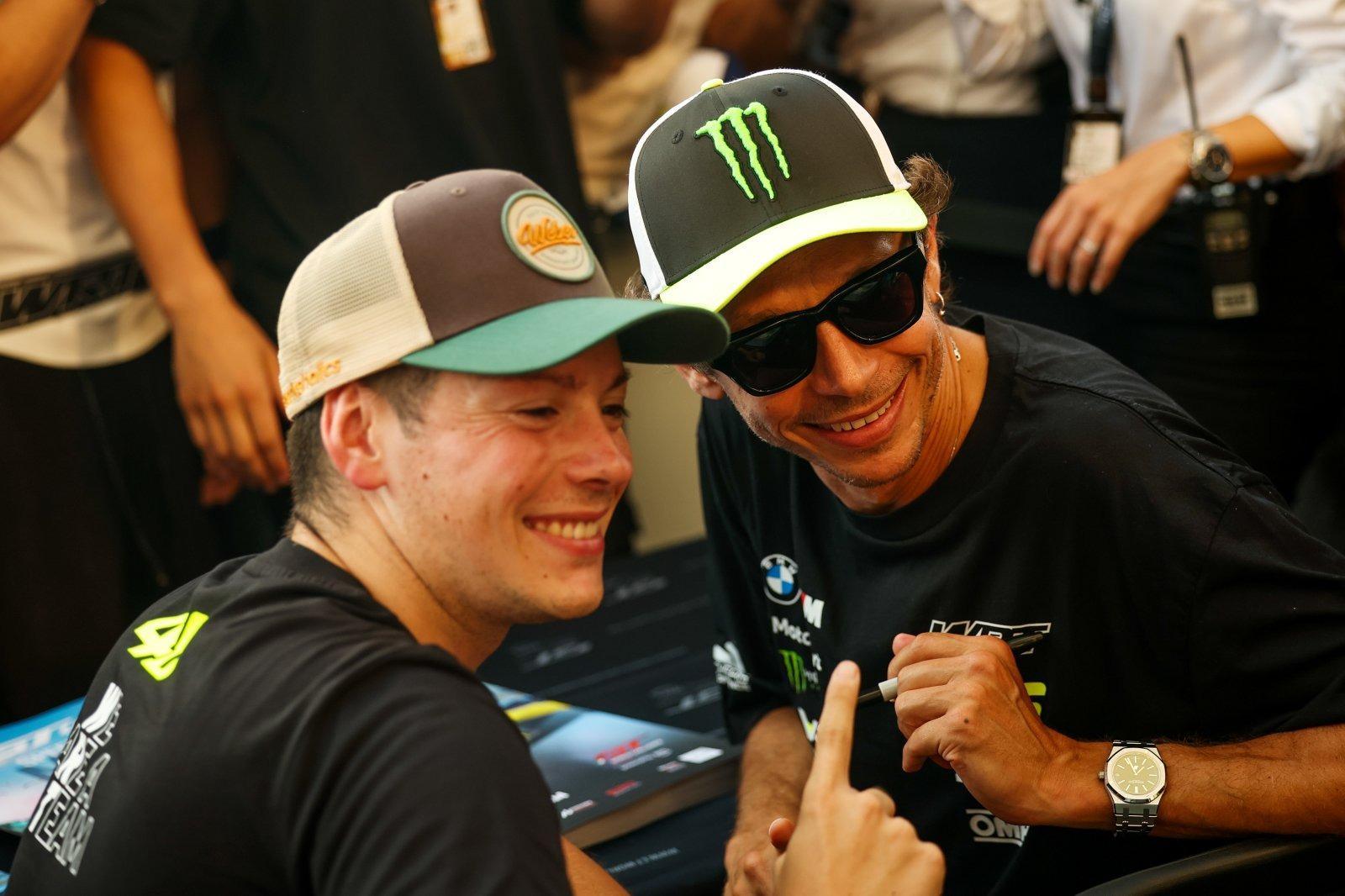 Max Hesse: "Compartir coche con Valentino Rossi es como trabajar con otro piloto de fábrica"