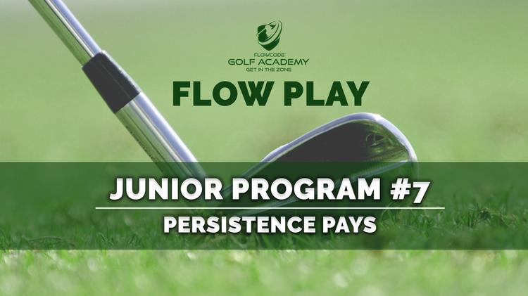 Junior program #7: Persistence pays
