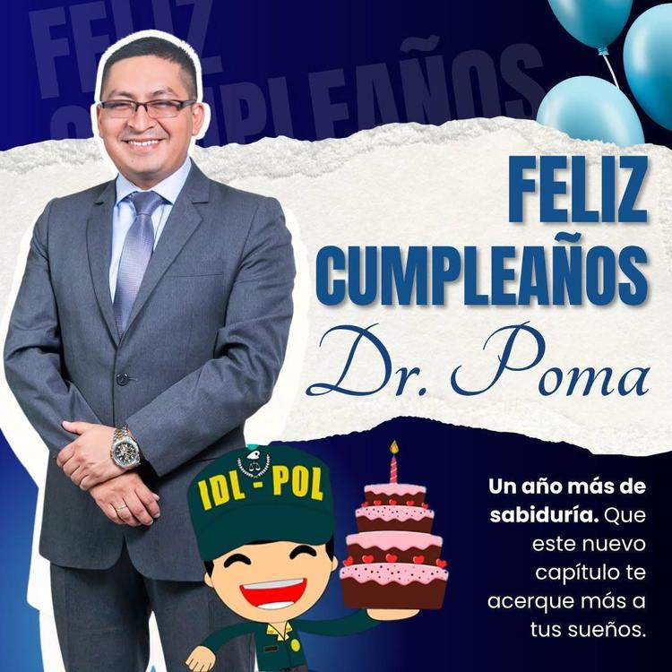 🎉Hoy Celebramos el Cumpleaños de Nuestro Director y CEO del IDL-POL
