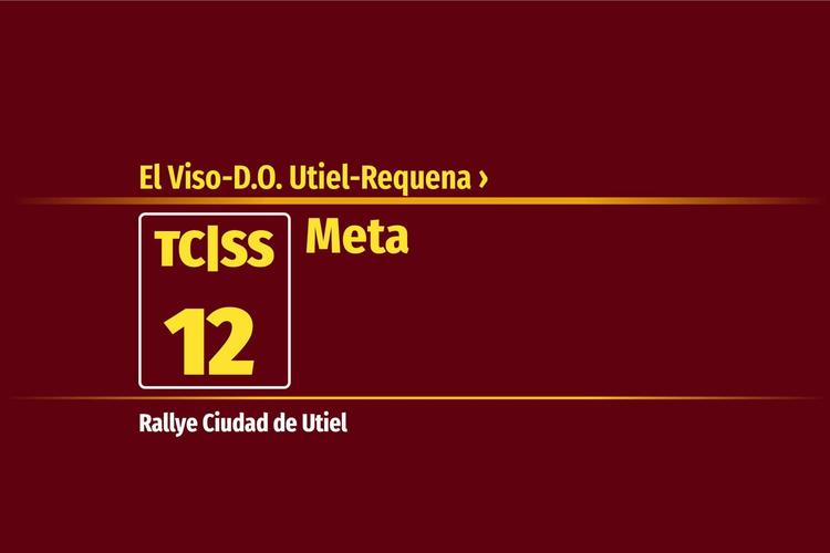 Tramo 12 &nbsp;›&nbsp; El Viso-D.O. Utiel-Requena | Meta
