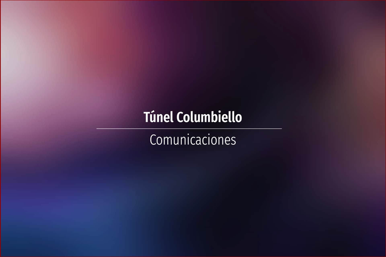 Túnel Columbiello