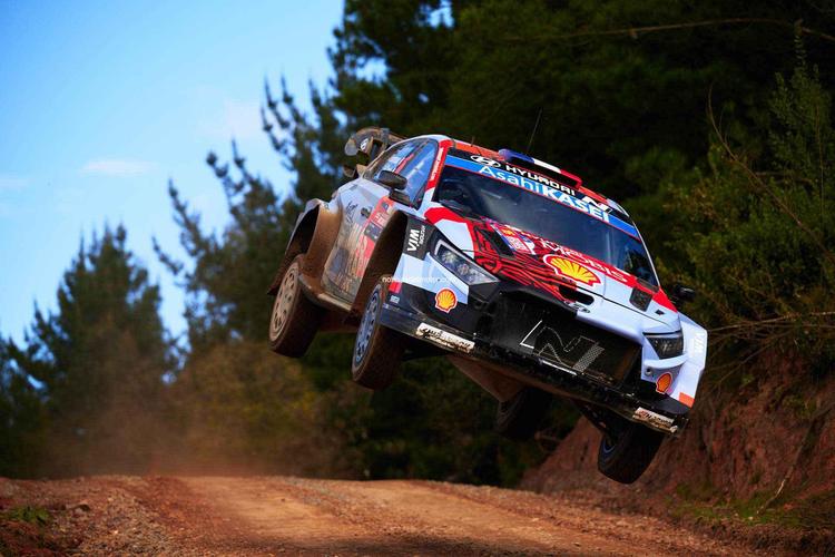 Rally de Chile: El equipo Hyundai Shell Mobis World Rally Team sigue a las puertas del podio antes del día final
