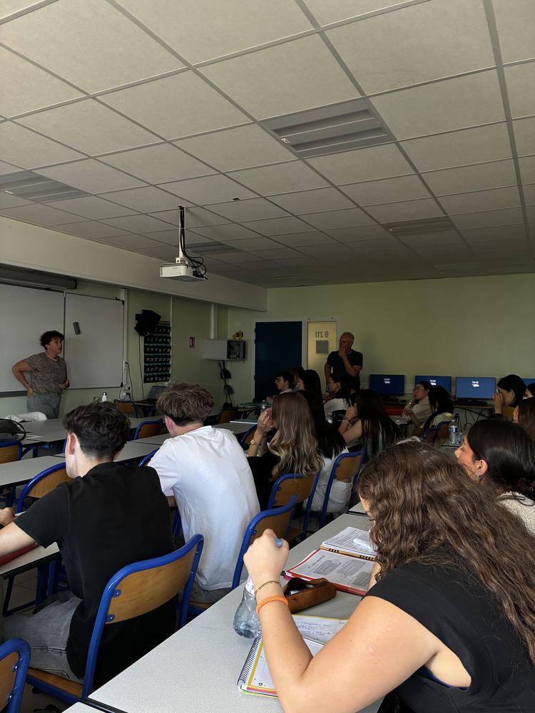 [BTS PI1 | INTERVENANT] Une professionnelle de l'immobilier explique son parcours et son métier aux étudiants 