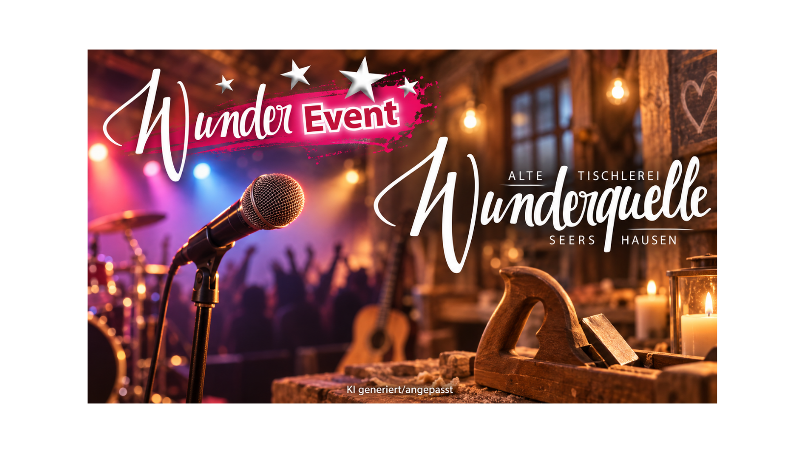 Wunder Event präsentiert die Veranstaltungen der nächsten Wochen