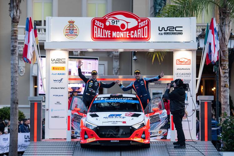 El Rallye Team Spain, en el podio de Mónaco con Pepe López
