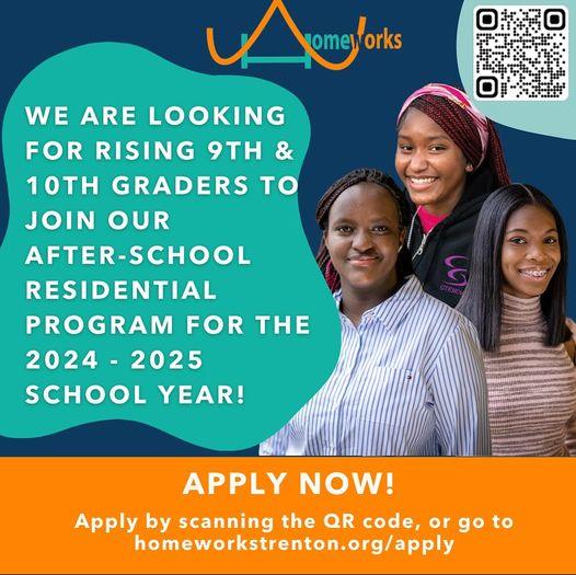 Homeworks is looking for rising 9th & 10th Graders...Learn more