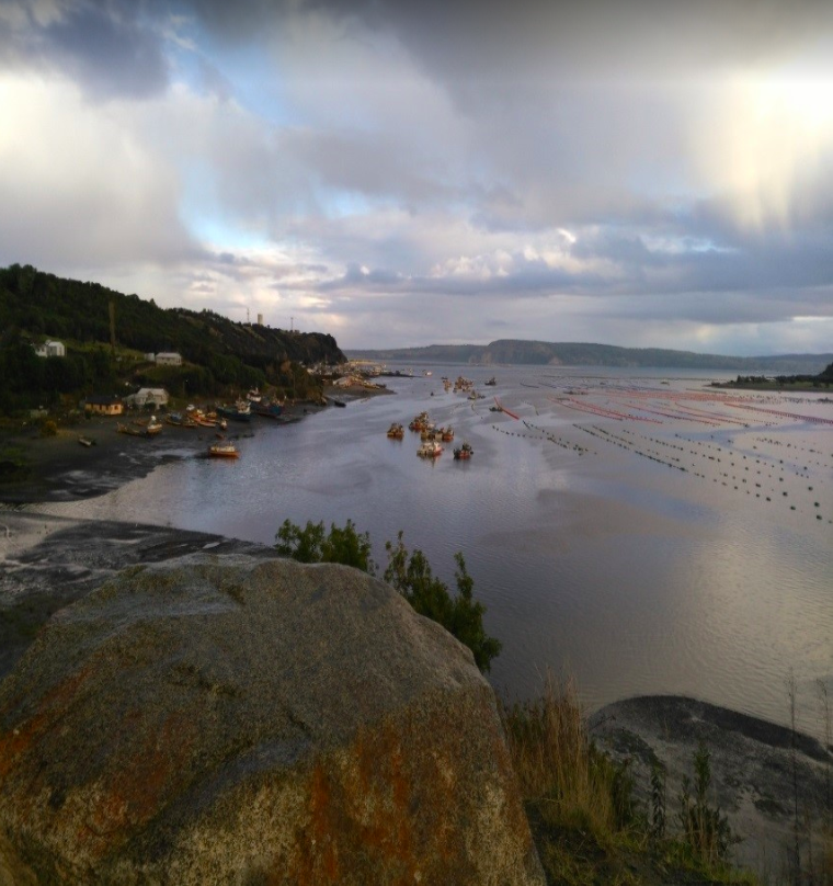 Mirador El Ensueño en Queilen, Chiloé, Sur de Chile