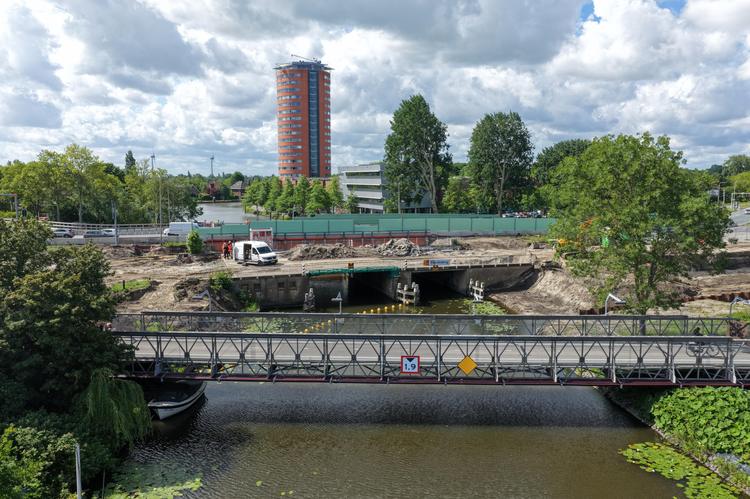 Stremming Trekvliet + verkeersstops fietspad