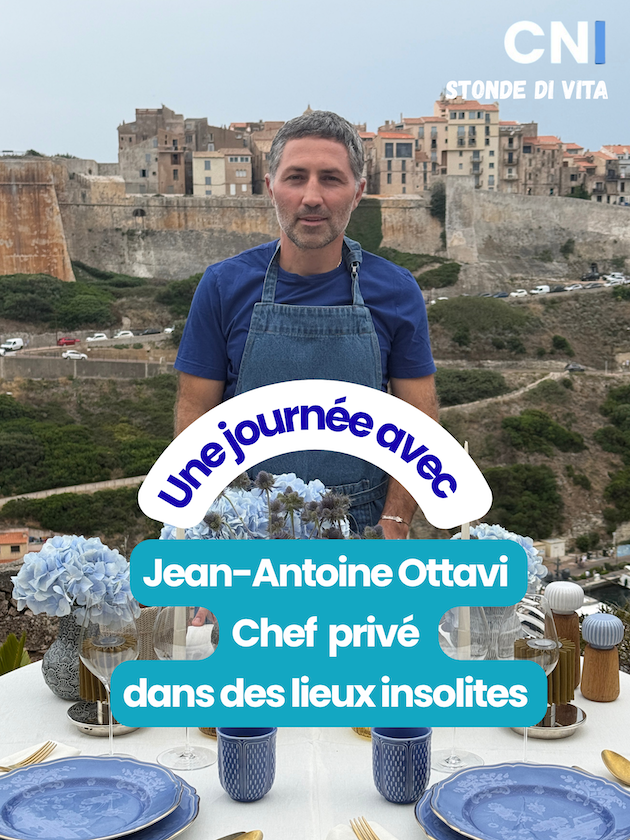Stonde di vita avec… Jean-Antoine Ottavi, chef privé