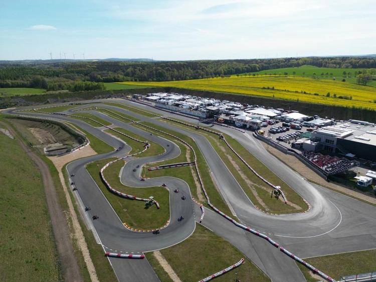 FIA Karting › Noah Baglin, a un paso del título europeo de OK