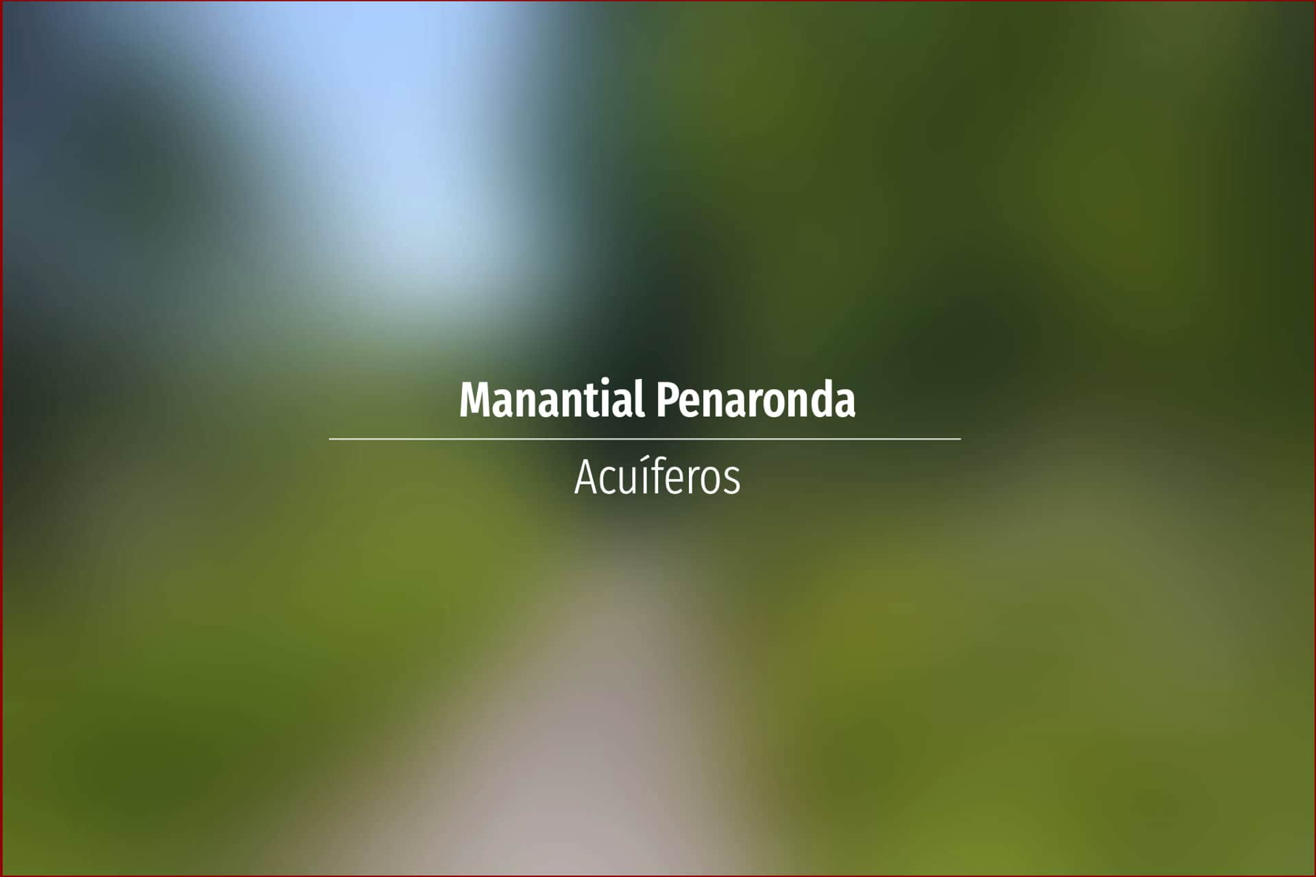 Manantial Penaronda