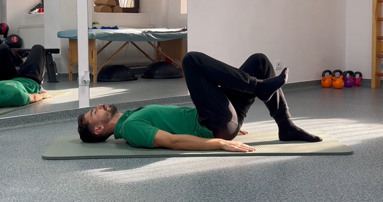 #5 Ridicare bazin invers  (Reverse Curl / Reverse Crunch)