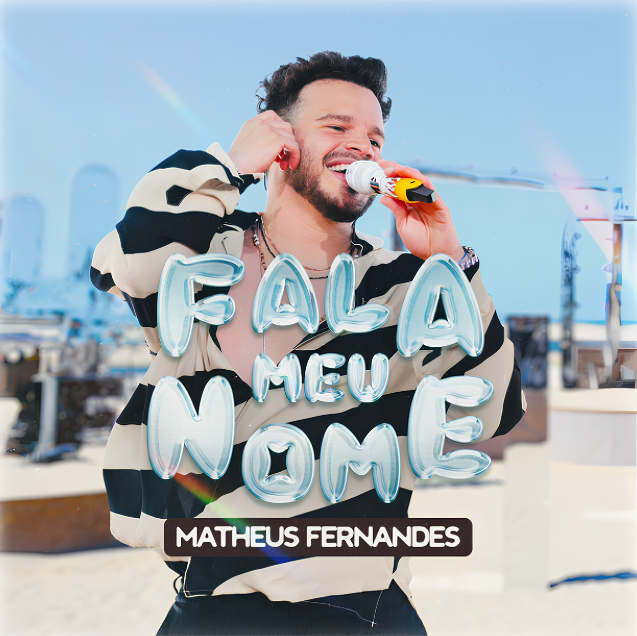 Matheus Fernandes entra para fase de votação do Grammy Latino 2026 com o álbum "Fala Meu Nome (Ao Vivo)"
