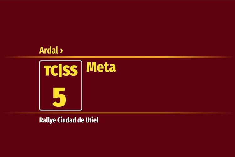 Tramo 5 &nbsp;›&nbsp; Ardal | Meta | ZE