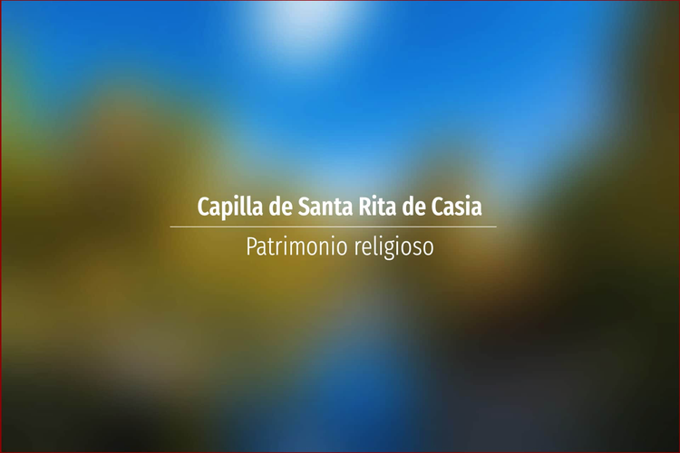 Capilla de Santa Rita de Casia