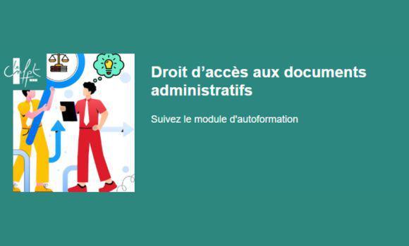 Droit d'accès aux documents administratifs : formez-vous ! / CD13