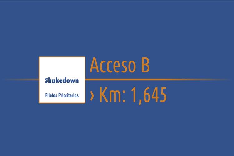 Shakedown Pilotos Prioritarios › Acceso B