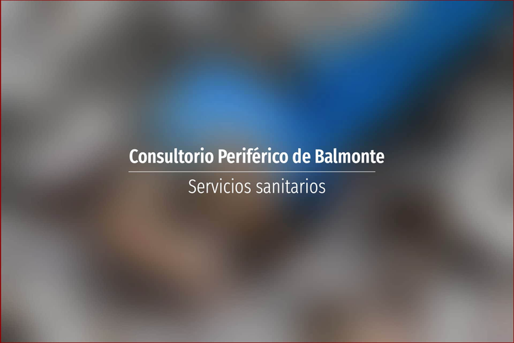 Consultorio Periférico de Balmonte