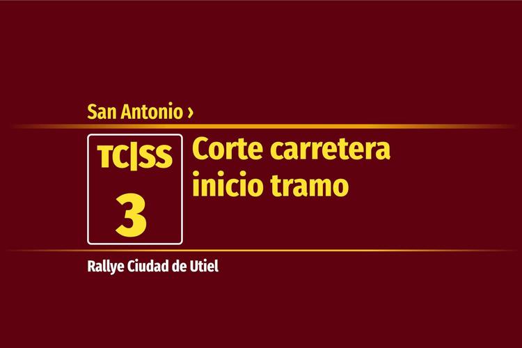 Tramo 3 &nbsp;›&nbsp; San Antonio | Corte carretera inicio tramo