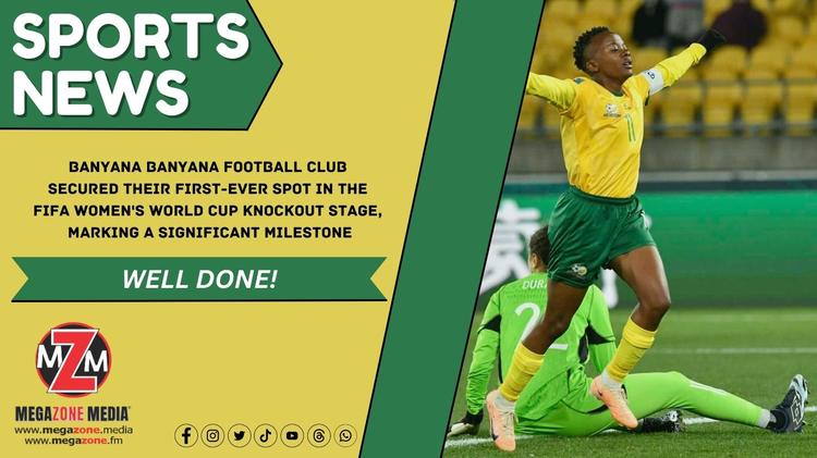 BREAKING NEWS: South Africa celebrates Banyana Banyana after historic World Cup win