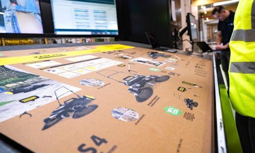 Mondi supports Kärcher product launch with digital print on brown paper