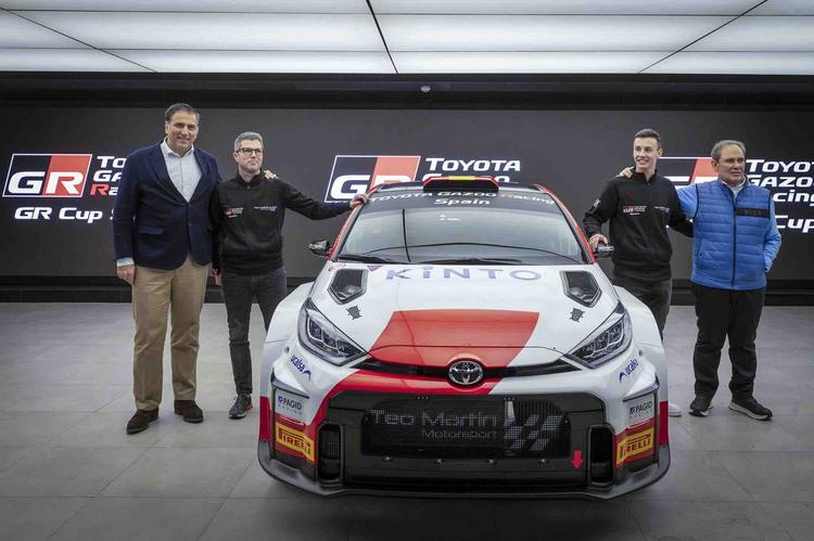El nuevo equipo oficial Toyota GAZOO Racing Spain, listo para debutar en el S-CER