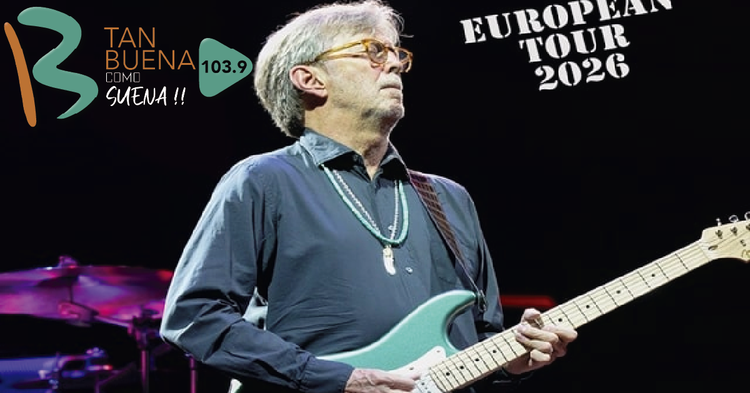 Eric Clapton anuncia gira de 2026 con 6 fechas en EE. UU