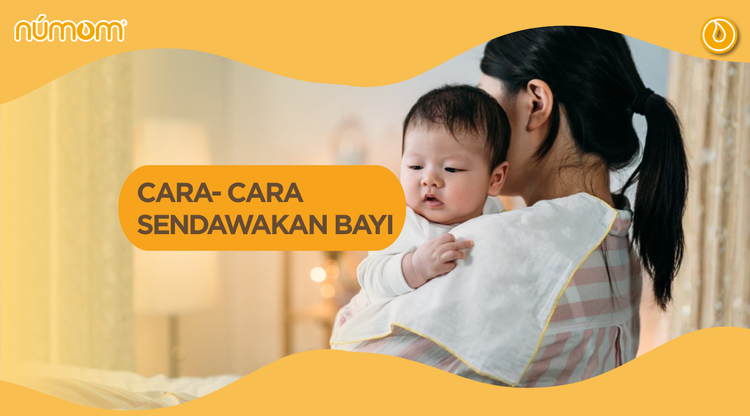 cara-cara sendawakan bayi