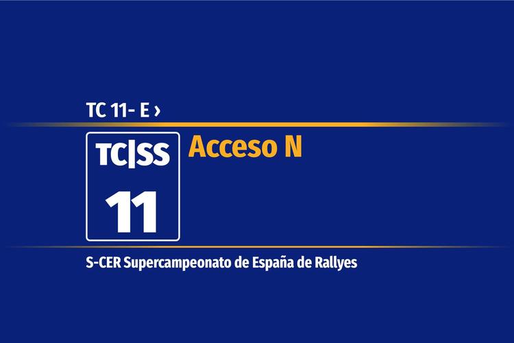 Tramo 11 &nbsp;›&nbsp; TC 11- E | Acceso N