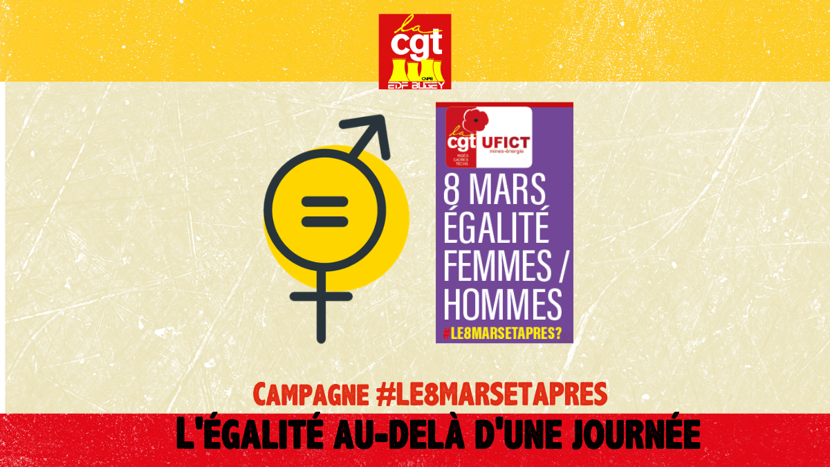 Campagne #LE8MARSETAPRES : L'égalité au-delà d'une journée