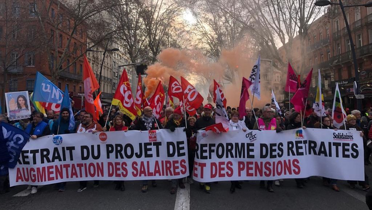Contre la réforme des retraites : Manifestation samedi 11 Mars