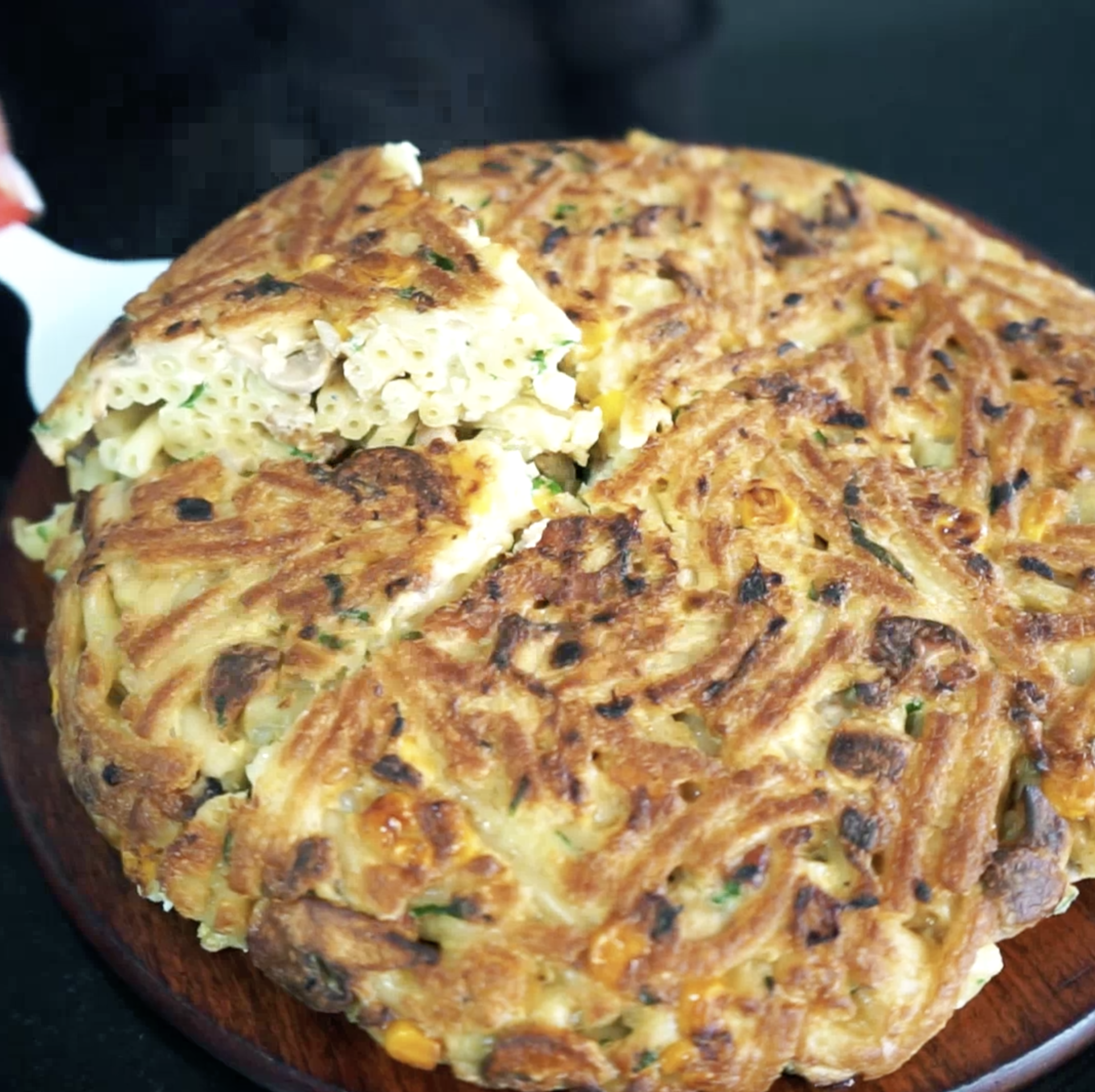 Tortilla de Fideos 