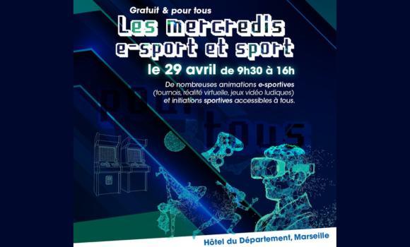 Les mercredis e‑sport et sport pour tous reviennent le 29 avril !