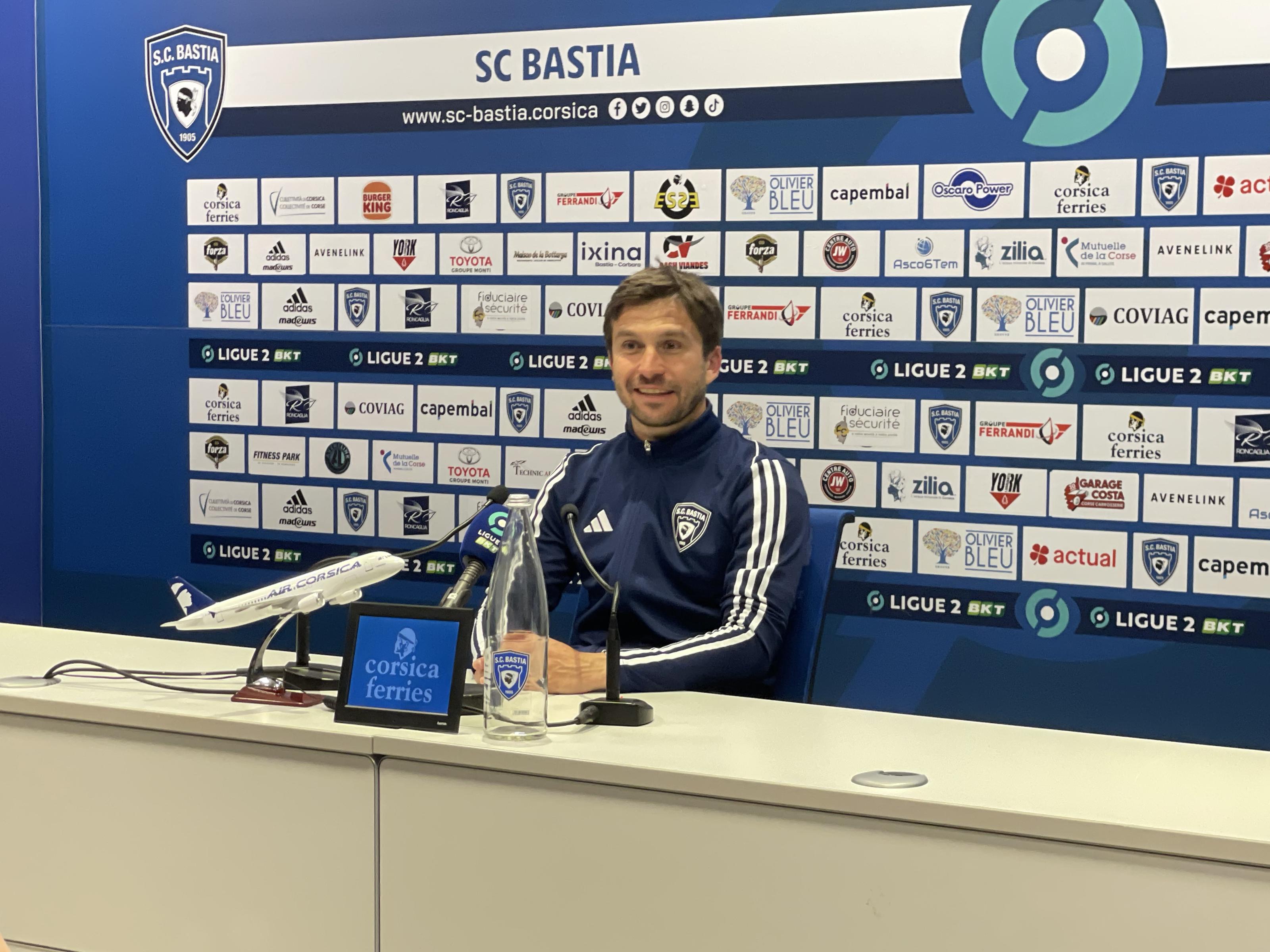 Moretti (SC Bastia) : "Le club et les supporters méritent cette place en ligue 2"