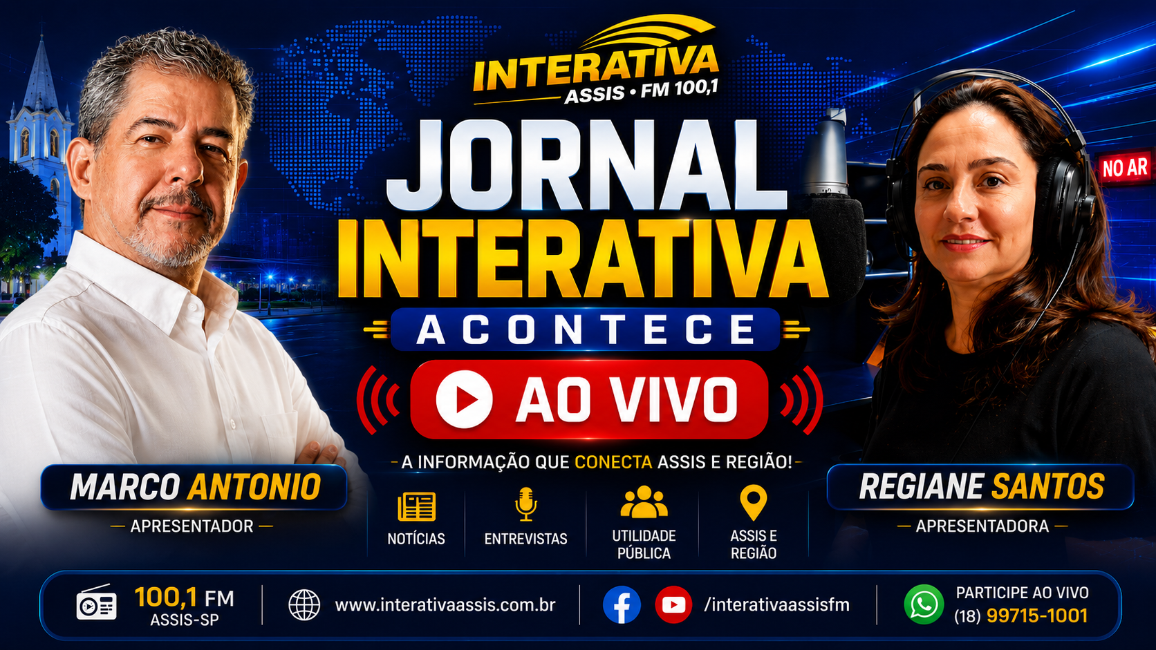 🔴 AO VIVO AGORA | JORNAL INTERATIVA 18 DE JUNHO DE 2026 | Jornal, Entrevistas e Informação