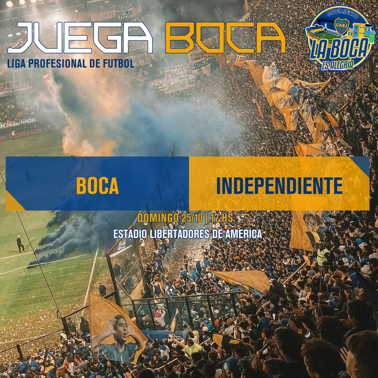 Hoy juega Bocaaaaaa 🔵🟡🔵