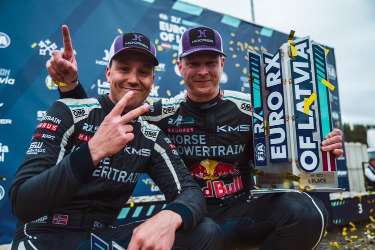 FIA Euro RX : Kristoffersson et Veiby s'offrent un nouveau doublé et entretiennent le suspense