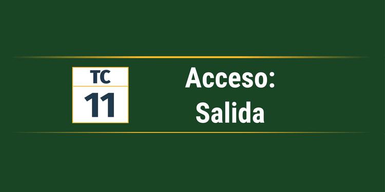 TC 11 | Salida | Colombres 1