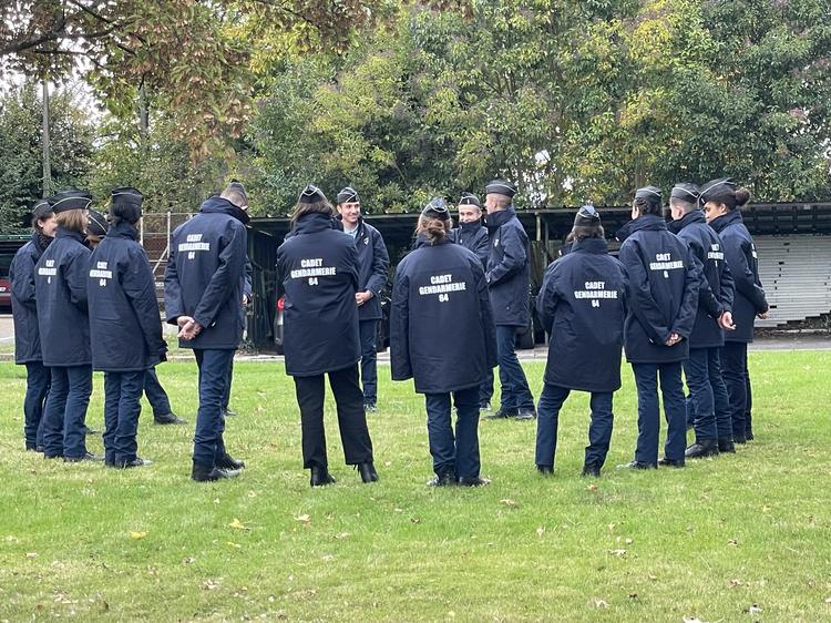 Résumé vidéo de la première session des Cadets de la Gendarmerie 64 (du 2 au 6 novembre 2021)