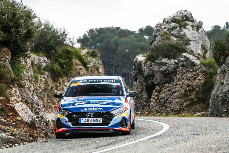 Positivo estreno de Gerard Comellas en la Copa Hyundai i20N Rallye